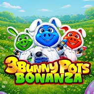 3 Bunny Pots Bonanza