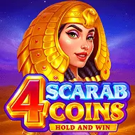 4 Scarab Coins: Hold and Win