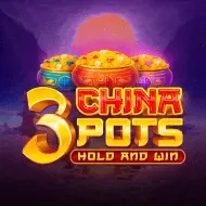 3 China Pots