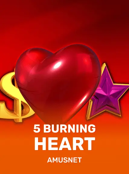 5 Burning Heart game tile